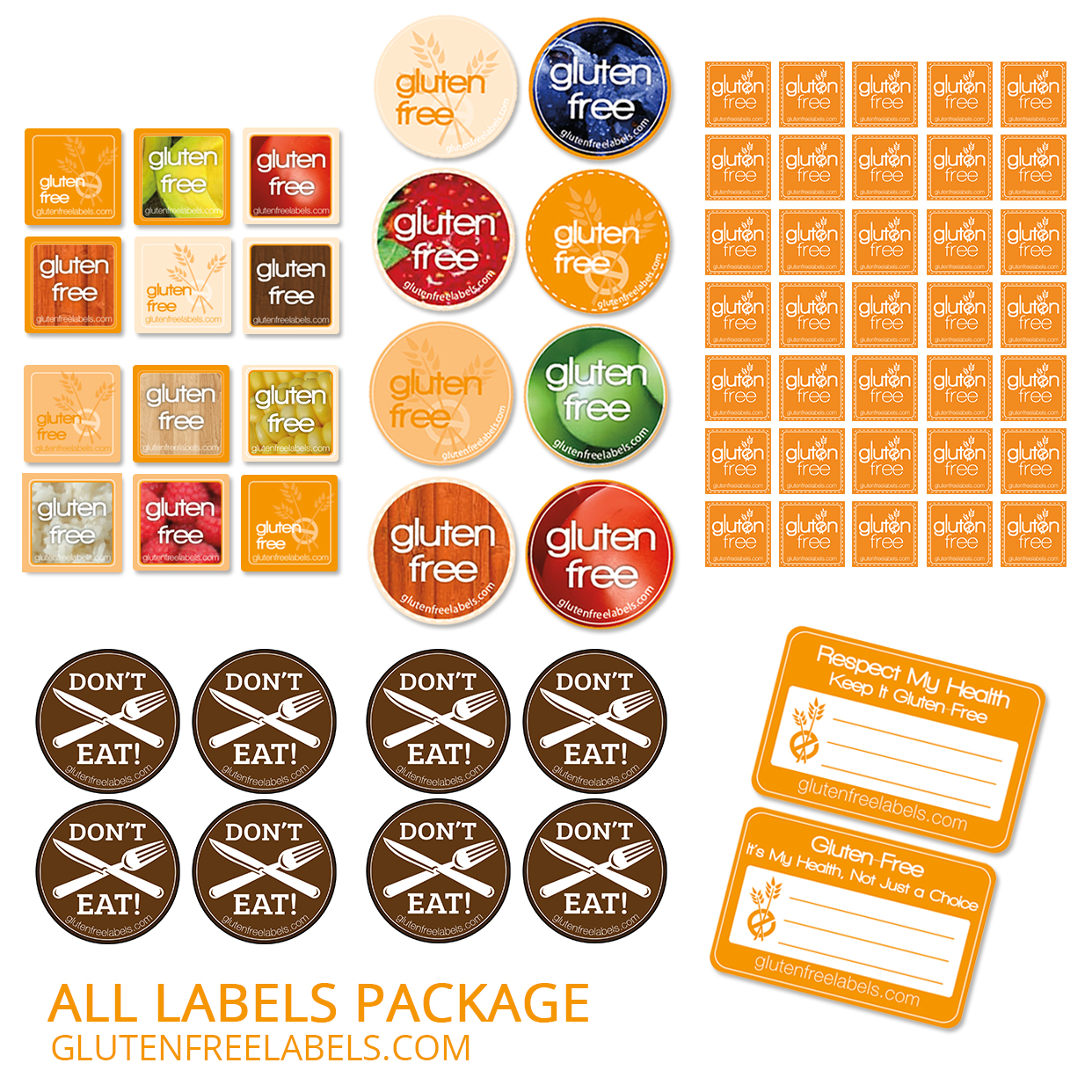 Gluten Free Tag  Gluten Free Labels