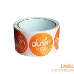 Gluten Free Label Roll