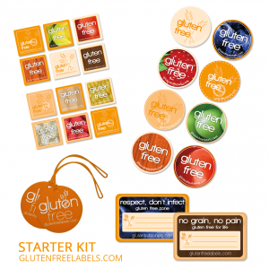 gluten free labels starter kit